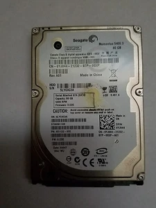 GENUINO SEGATE HDD ST980811AS 80GB 5400RPM 9S1132-032/3.CDE 2.2 SATA - Imagen 1 de 2