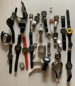 30x vintage LOTTO OROLOGI DA POLSO da revisionare ricambio lorenz casio swatch - Picture 1 of 24
