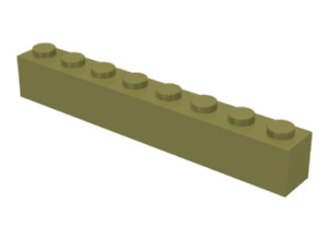 Lego Brick 1 x 8 Parts Pieces Lot Building Blocks ALL COLORS
