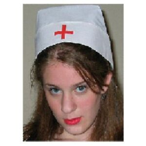Womens Adult Sexy Nurse Doctor Hat Costume Accessory