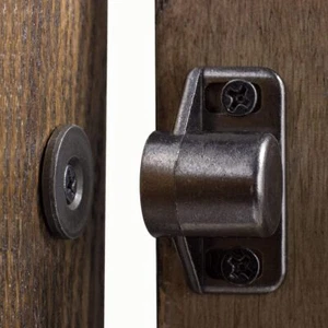 4 Pack Magnetic Cabinet Door Catch with Neodymium Magnet Cabinet Latch Magnetic - Picture 1 of 3