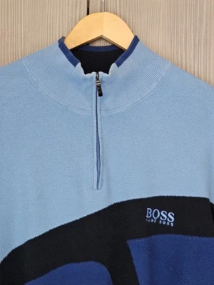 Hugo Boss Water Repellent 1/4 Zip Pullover 2XL In Excellent Condition - Image 1 of 4