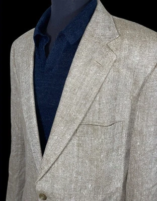 ABRIGO DEPORTIVO SUMMER READY SOUTHWICK 100% SEDA TWEED TALLA 44 EE. UU. Foto 1 de 4