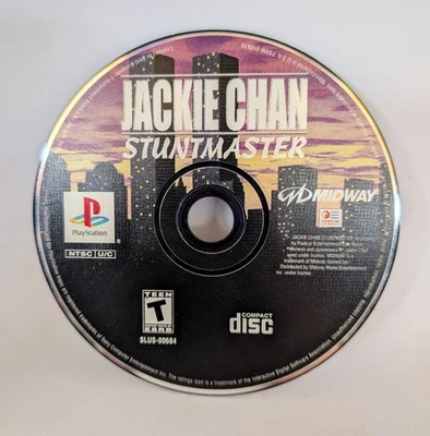 Disco Jackie Chan Stuntmaster (Sony PlayStation 1 2000) PS1 PROBADO/FUNCIONANDO Foto 1 de 2