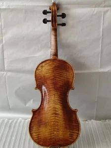4/4 violin Guarneri  Model Flamed maple back spruce top hand Antique Style No2 - Picture 1 of 8