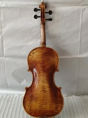 4/4 violin Guarneri  Model Flamed maple back spruce top hand Antique Style No2 - Image 1 of 4