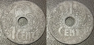 Indochine Française - 1 cent. 1941 Hanoï ! LEC#109 - Picture 1 of 1