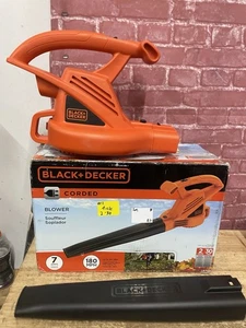 BLACK+DECKER Electric corded Leaf Blower, 7-Amp - LB700 (OPEN BOX) - Picture 1 of 7