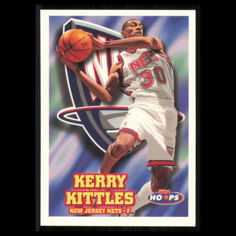 Kerry Kittles #99 1997 Hoops New Jersey Nets Basketball Card NBA NM - Image 1 of 3
