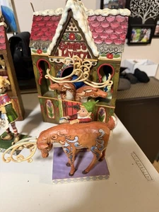 Jim Shore Heartwood Creek SANTA's LIVERY 2er Set #4013888 SEHR SELTEN - Bild 1 von 5