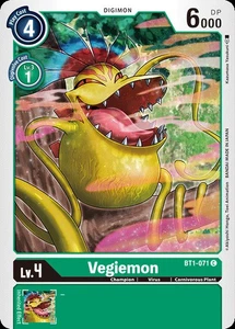 Vegiemon - BT1-071 - C - Release Special Booster Ver.1.0 #BT1-071 Digimon TCG - Picture 1 of 1