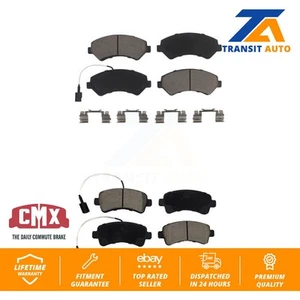 Front Rear Ceramic Brake Pads Kit For Ram ProMaster 2500 3500 1500 KCX-100424 - Picture 1 of 9