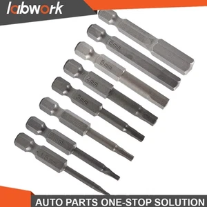 Labwork Hex Key Allen Bit Set  Quick Change Connect Impact Driver Power Drill - Picture 1 of 14