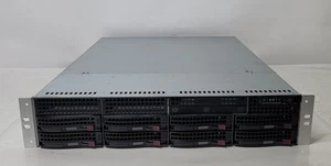 Supermicro X10DRW-iT Dual Xeon E5-2630 v3 @2.40GHz 64GB RAM No HDD 2X RAID - Picture 1 of 23