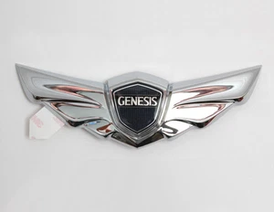 Front Hood Bonnet Wing Emblem 1p For 2011 2013 Hyundai Genesis Sedan - Picture 1 of 1
