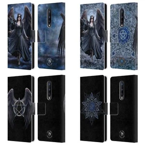 OFFICIAL ANNE STOKES RAVEN LEATHER BOOK WALLET CASE COVER FOR ONEPLUS PHONES - Picture 1 of 10