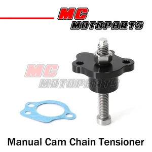 Black CNC Manual Timing Chain Tensioner For YZF R1M 15 16 17 18 19 20 21 22 - Picture 1 of 2