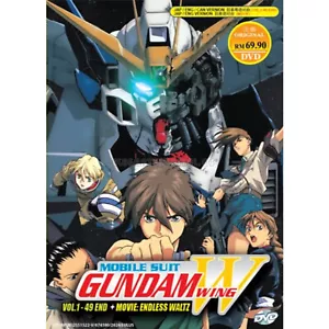 Anime DVD Mobile Suit Gundam Wing Vol.1-49 End + Endless Waltz Movie (Eng Dub) - Bild 1 von 7