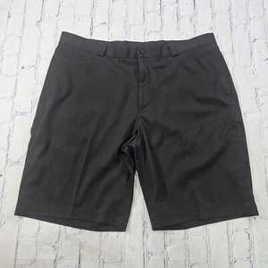 Slazenger MENS SIZE 36 Performance Golf Shorts Pockets Black 10" Inseam - Picture 1 of 11