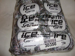 ice brand garn konvolut X 8 Wimpern Metallic - Bild 1 von 2