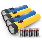 EVEREADY LED Flashlights 4-Pack Bright Flashlights for Emergencies and Campin...