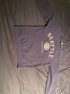 Vintage Seattle The Emerald City Crew Neck Size Large - Picture 1 of 5