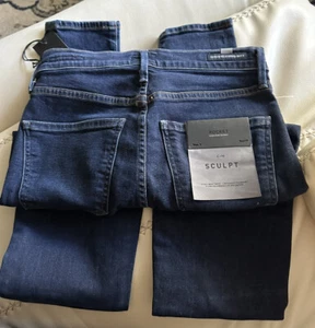 Pantalones de mezclilla ajustados COH Citizens Of Humanity Rocket High Rose talla 25 lavado oscuro nuevos - Imagen 1 de 7