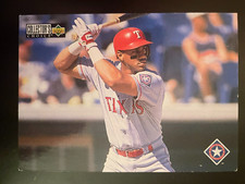 Juan GONZALEZ 1996 Upper Deck Collector's Choice Checklist #417 Texas Rangers