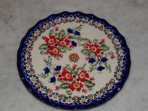 Polish Pottery Trivet! UNIKAT Signature Exclusive Zoey Pattern! - Picture 1 of 2