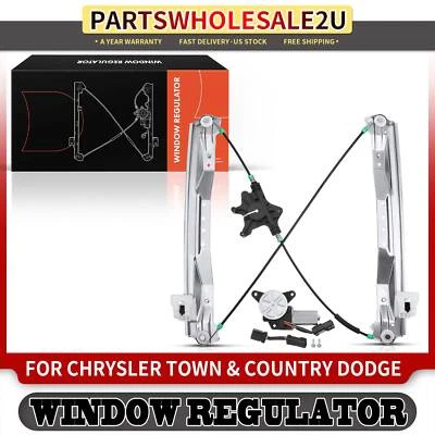 Regulador de ventana con motor de 6 pines para Chrysler Town & Country 08-16 Ram C/V 12-15 Foto 1 de 4