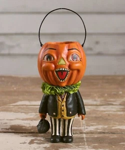Bethany Lowe Halloween Pumpkinny Bucket Head TJ1296 New Free Shipping - Picture 1 of 3