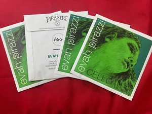 100% Authentic Evah Pirazzi Cello String Set 4/4 SOLOIST Version - Picture 1 of 4