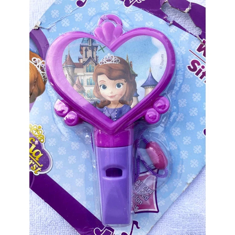 Sofia The 1st Large Whistle with Lanyard Birthday Party Favors Toys New - Image 1 of 1