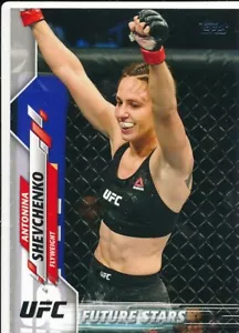 #85 ANTONINA SHEVCHENKO 2020 Topps UFC FUTURE STARS - Picture 1 of 1