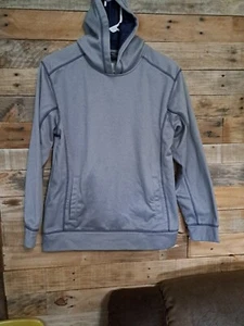 Starter Hoodie Boys XXL (18) Pullover Sweater Polyester Blend Gray Blue - Picture 1 of 6