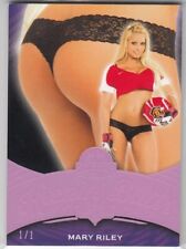 2022 Benchwarmer Pink Soccer Kickin' Butts Rare 1/1 Mary Riley Mint 1/1