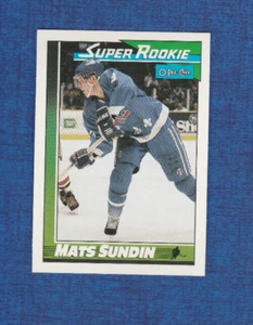 1991-92 OPC O-pee-chee Hockey Super Rookie # 12 Mats Sundin - Picture 1 of 2