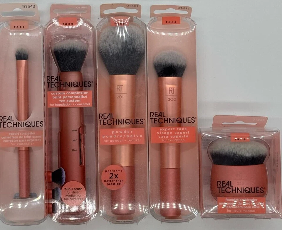 Real Techniques by Sam and NIC Slide Custom Complexion 3 in 1 Brush