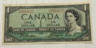 1954 Canada 1 Dollar Banknote, Crisp, Em7664617, P-71a