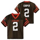 Nfl Cleveland Browns Toddler Boys' Short Sleeve Cooper Jersey - 3T