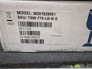 New, Crestron, TSW-770-LB-B-S, Room Availability Light Bar for TSW-770 Series - Picture 1 of 3