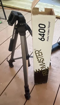 Promaster 6400 large photo and video Tripod Professional Photographer Extendable - Image 1 of 4