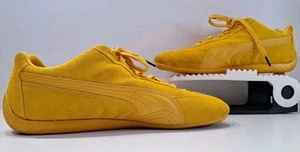 Scarpe da corsa Puma Scuderia Ferrari Future Cat Driving gialle scamosciate uomo taglia 10,5 - Foto 1 di 16