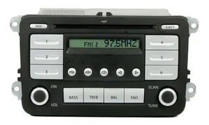 07-09 Volkswagen EOS Jetta GLI AMFM Radio MP3 CD Player Code Included 1K0035161C - Picture 1 of 5
