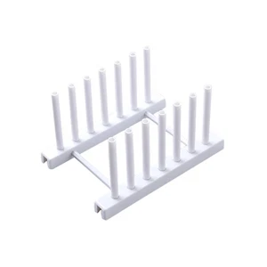 Estante para tazones almacenamiento vajilla estante soporte para tazas soporte de exhibición organizador de cocina - Imagen 1 de 12