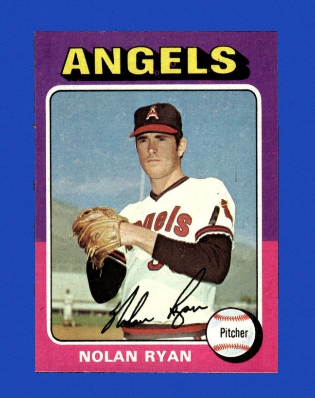 1975 Topps Nolan Ryan Baseball Trading Cards & Accessories for