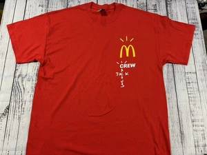 NEW McDonalds T Shirt Sz XL Travis Scott Cactus Jack 006 - Picture 1 of 6