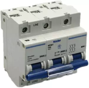 Interruptor de circuito en miniatura Nader serie 125c125 panel bus compresor barra de caja - Imagen 1 de 5