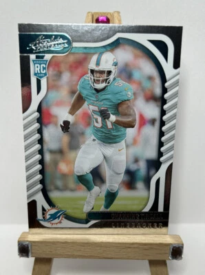 CHANNING TINDALL 2022 Panini Absolute Rookie RC #152 Miami Dolphins - Image 1 of 4