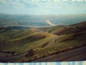 VINTAGE POST CARD THE LEWISTON HILL LEWISTON IDAHO - Picture 1 of 12